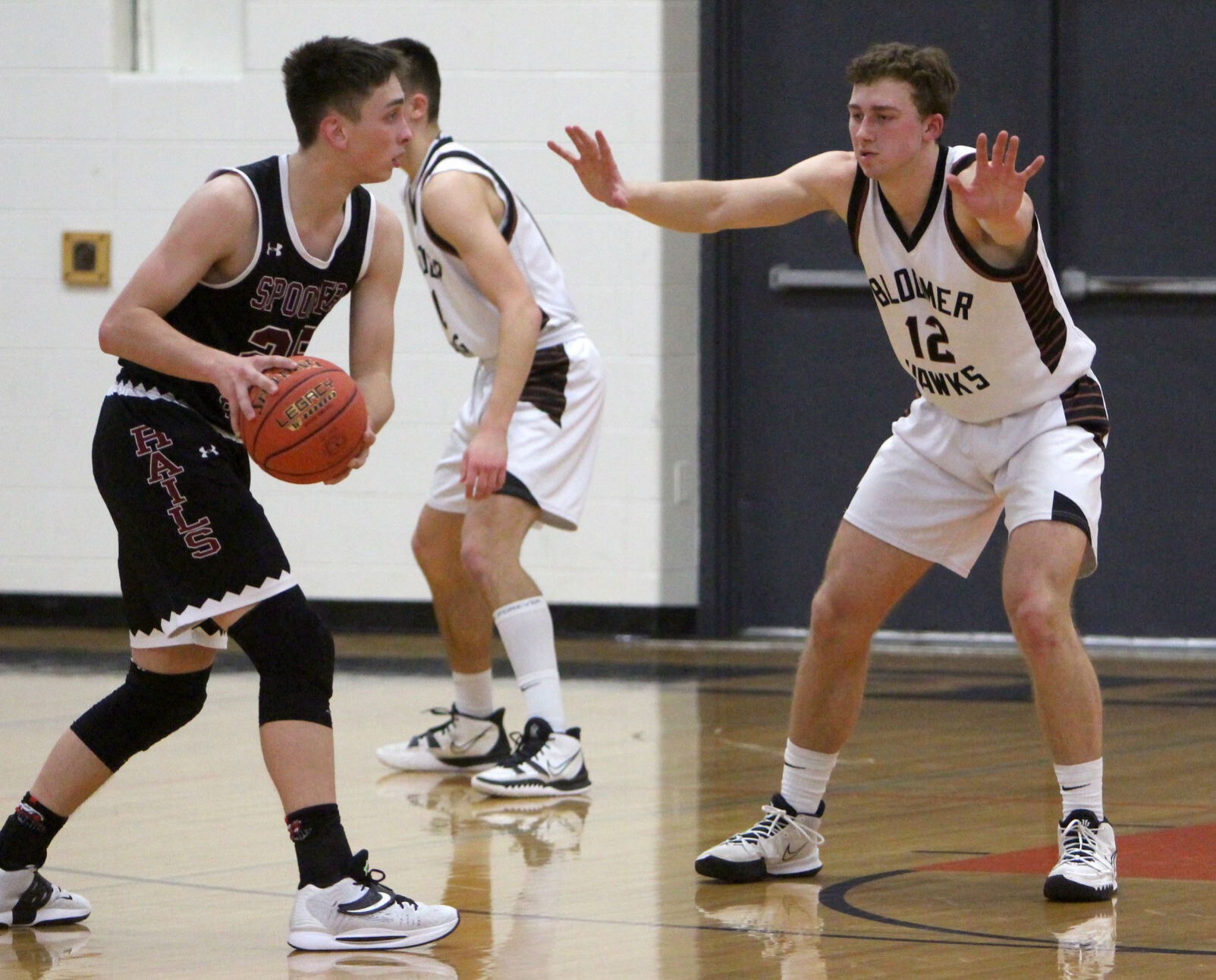 Spooner at Bloomer boys basketball 1-31-22